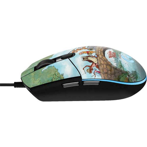 Disney Winnie the Pooh All Characters G203 Prodigy RGB Wired Gaming Mouse Skin